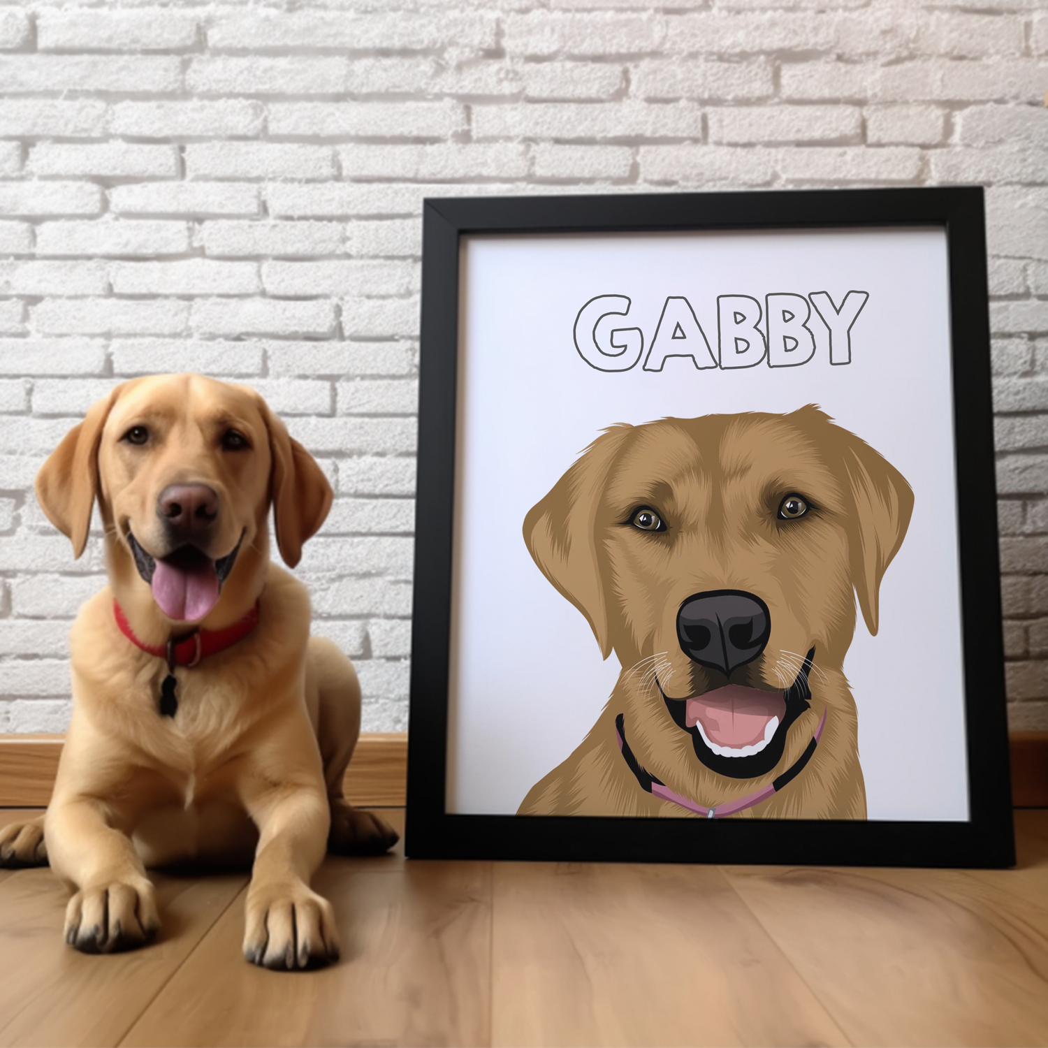 Custom Pet Portrait - ZoeyMaye & Co