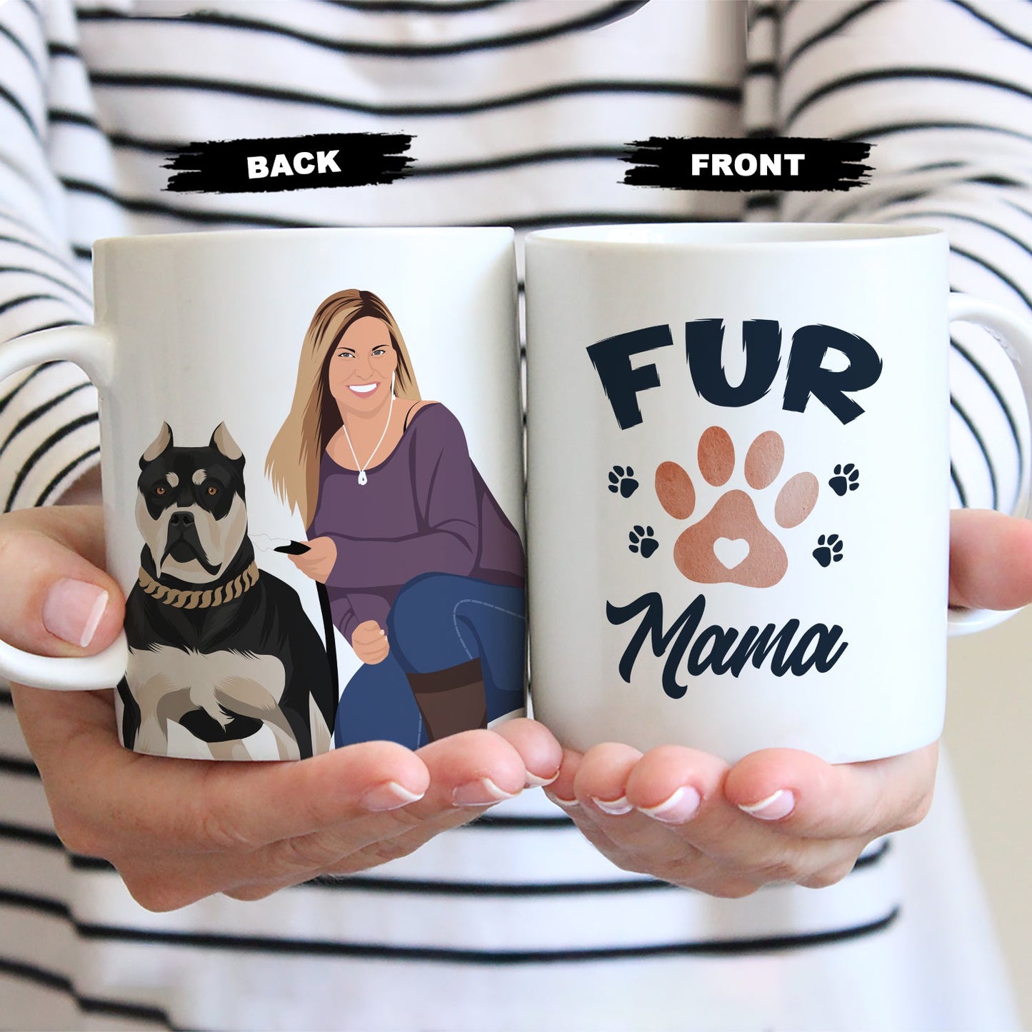 Custom Fur Mama Mug