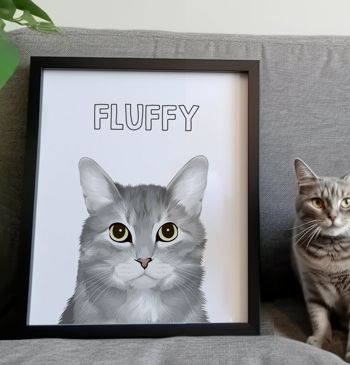 Custom Cat Portrait - ZoeyMaye & Co