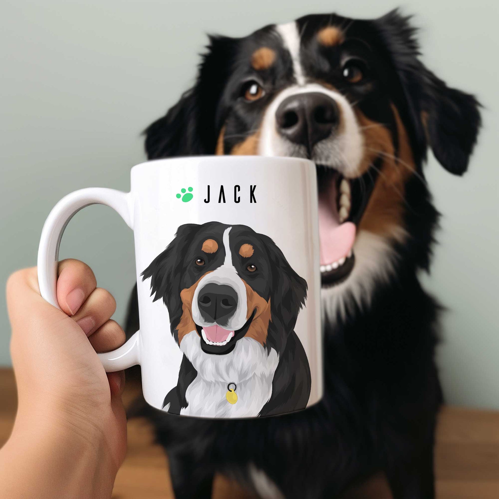 Custom Pet Portrait Mug - ZoeyMaye & Co