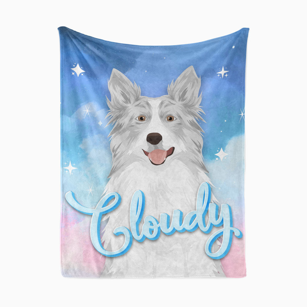 Custom Pet Blanket - Photo Drawing