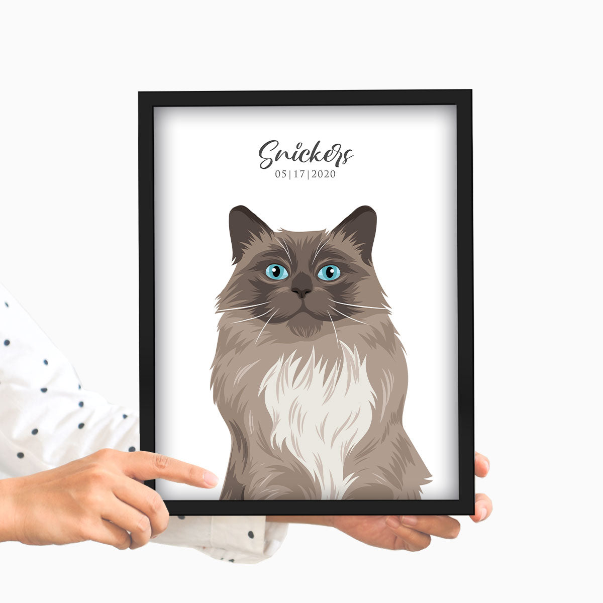 Custom Cat Portrait - ZoeyMaye & Co