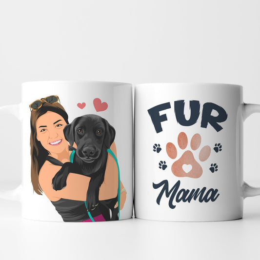 Custom Fur Mama Mug