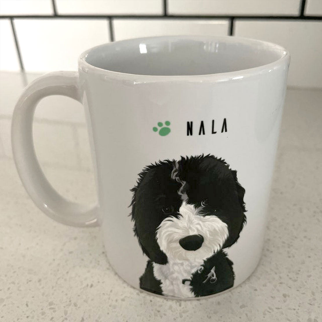 Custom Pet Portrait Mug - ZoeyMaye & Co