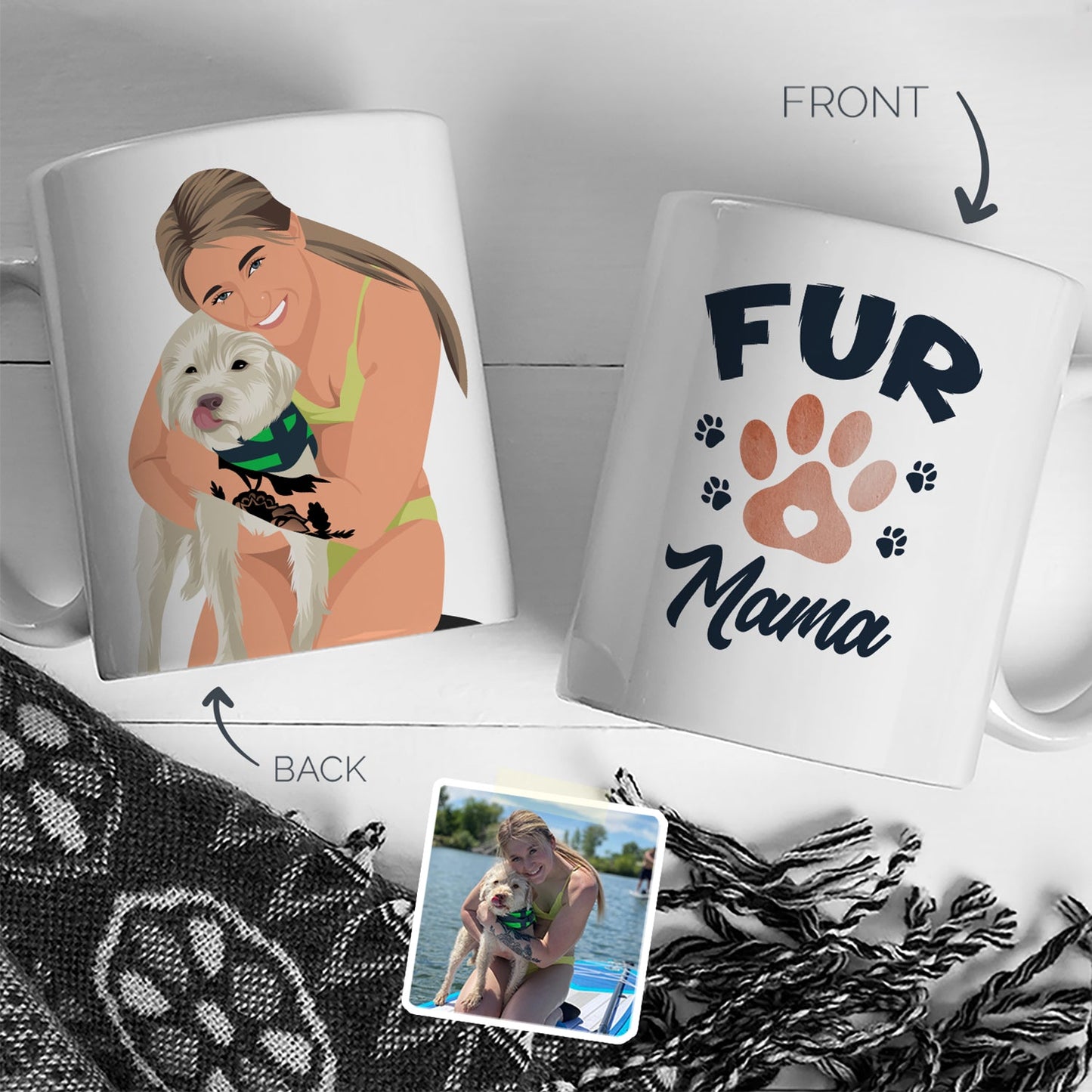 Custom Fur Mama Mug