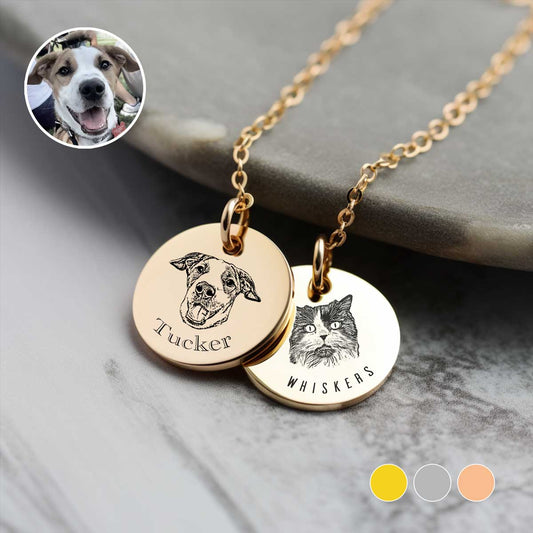 Custom Multiple Pet Necklace